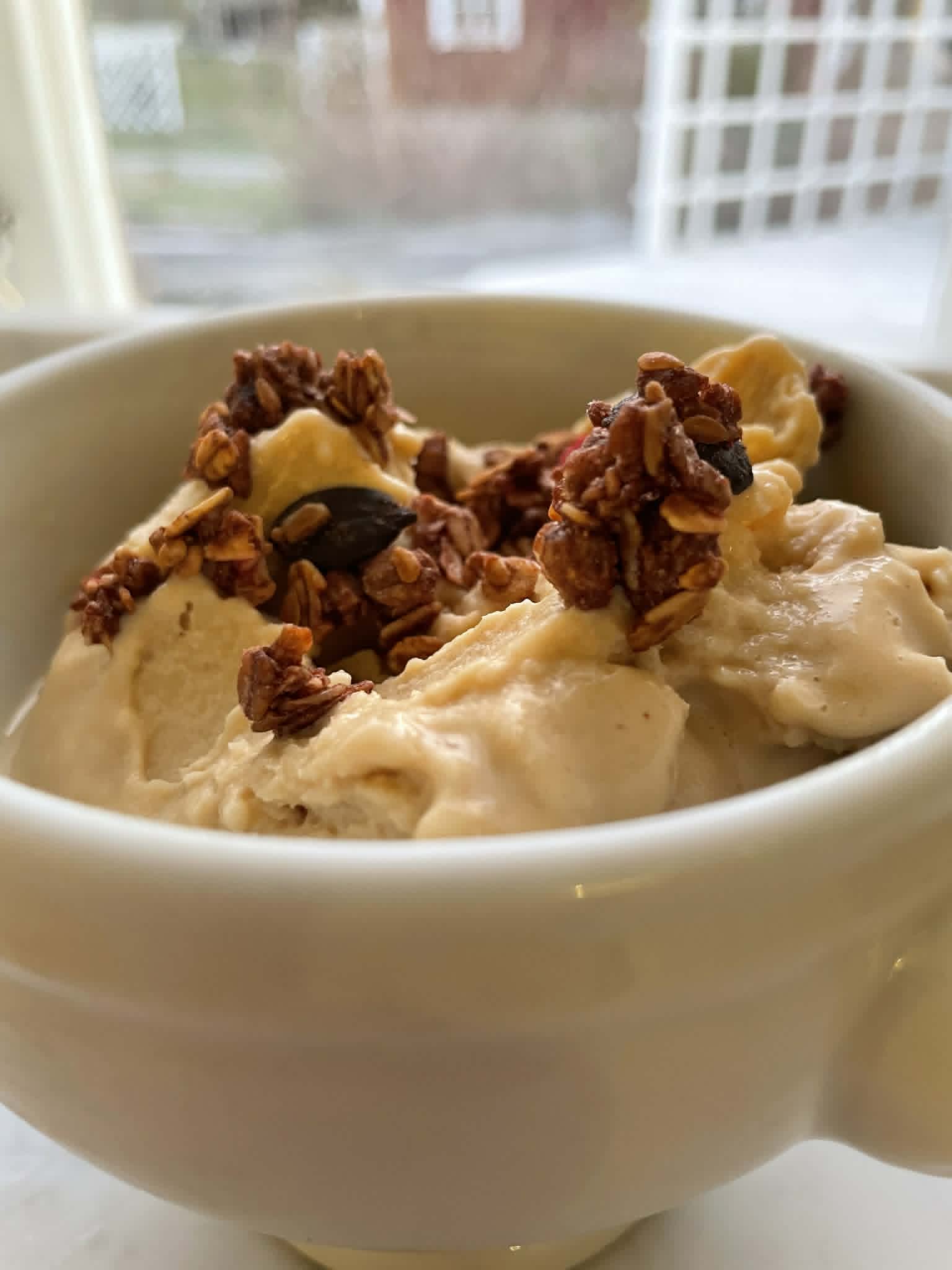 Salted Caramel Mocha Protein Ice Cream