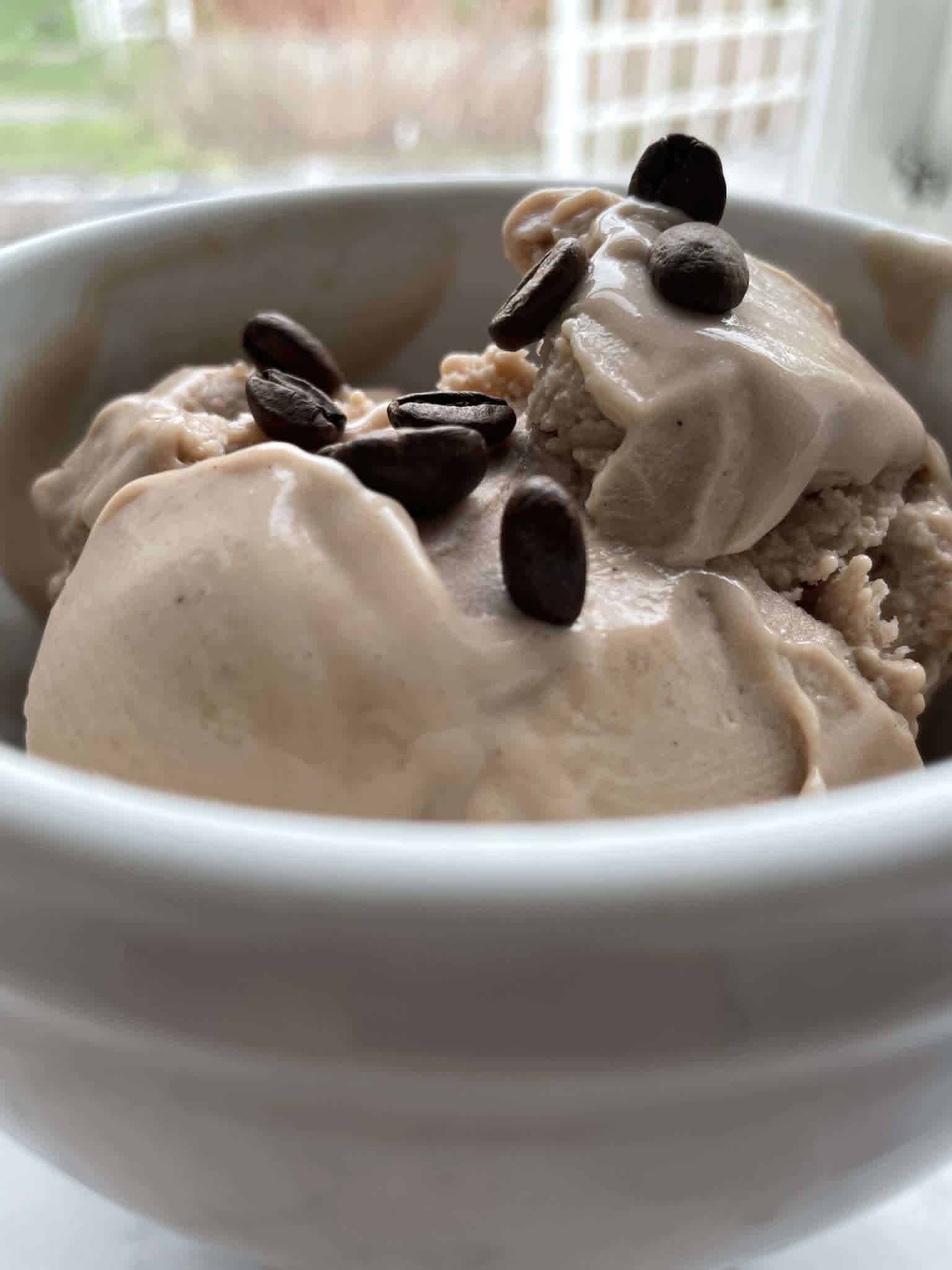 Vanilla Affogato Protein Ice Cream